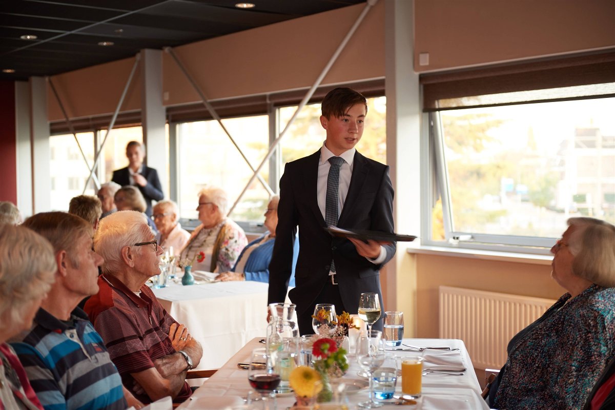 Diner bij het ROC in Almelo